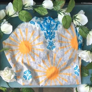 Beautiful sunflower elephant pants